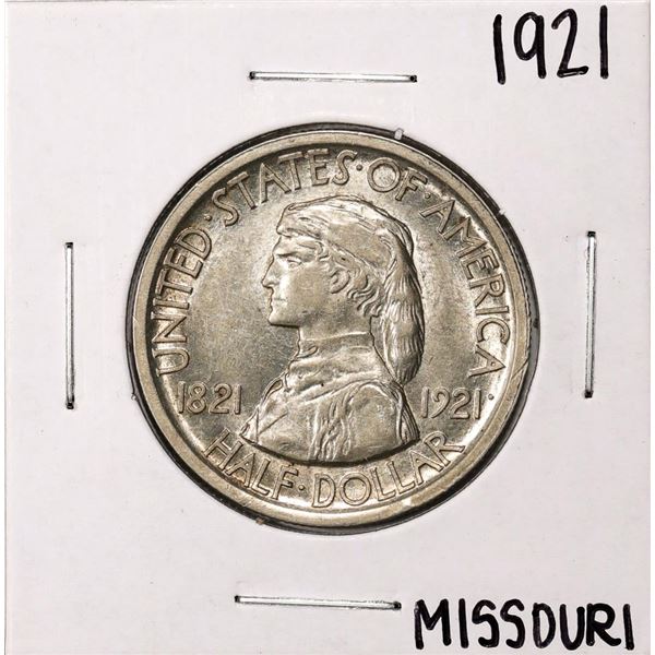 1921 Missouri Centennial Commemorative Half Dollar Coin