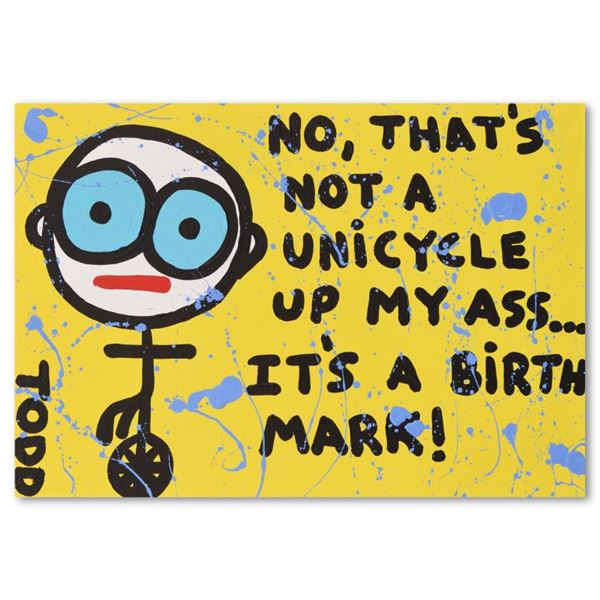 Todd Goldman "Birthmark" Original Acrylic on Canvas