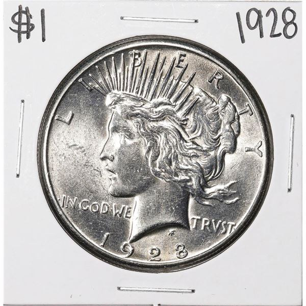 1928 $1 Peace Silver Dollar Coin