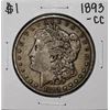 Image 1 : 1893-CC $1 Morgan Silver Dollar Coin