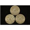 Image 2 : 2-1968-D & 1969-D 40% SILVER JOHN F. KENNEDY HALFS