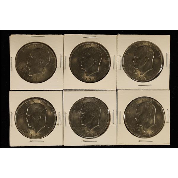 6-1971 IKE DOLLARS UNC