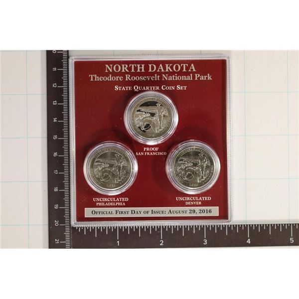 2016-P/D/S THEODORE N.P. QUARTER SET