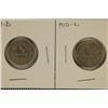 Image 1 : 1907-D & 1915-E GERMAN SILVER 1/2 MARKS .1604 OZ.