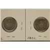 Image 2 : 1907-D & 1915-E GERMAN SILVER 1/2 MARKS .1604 OZ.
