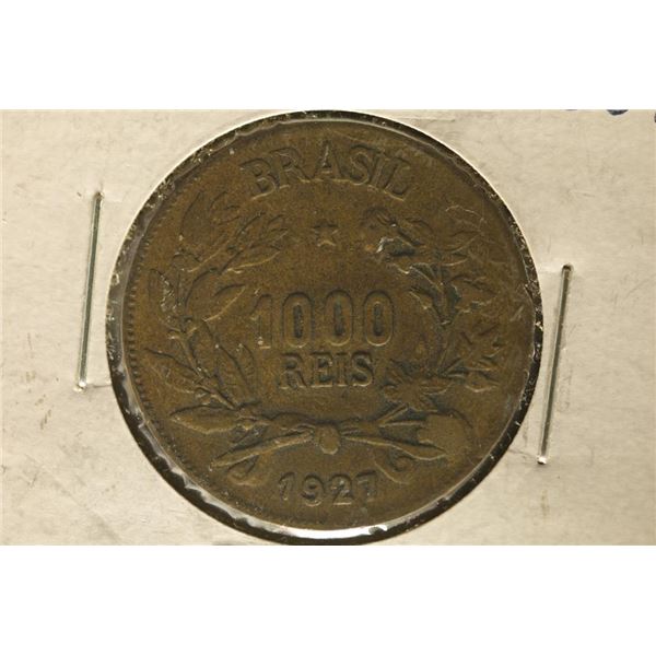 1927 BRAZIL 1000 REIS