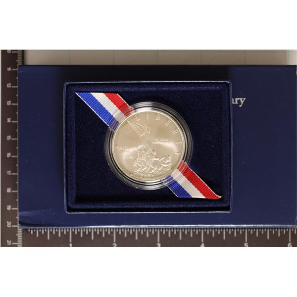 2005-P US UNC SILVER DOLLAR MARINE CORP.