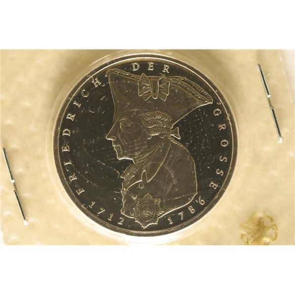 1986-F GERMAN PF 5 MARK IN ORIGINAL MINT PACKAGING