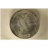 Image 2 : 1/2 TROY OZ. .999 FINE SILVER UNC ROUND WALKING