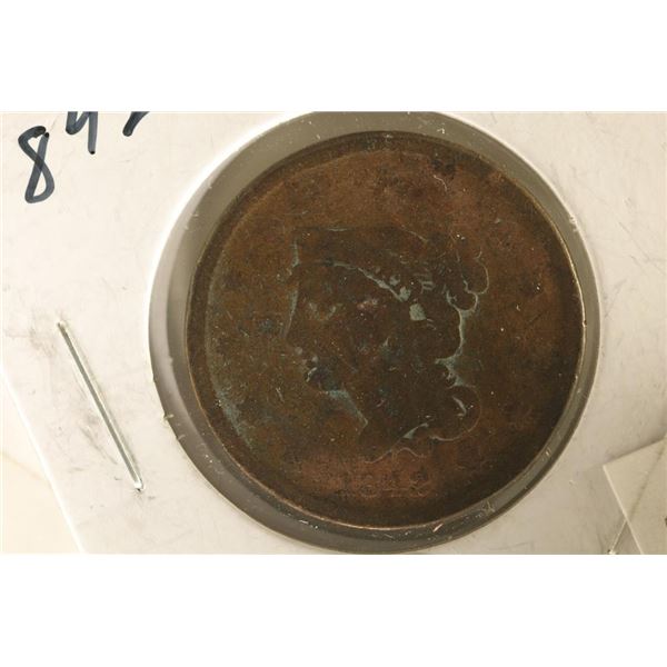 1842 US LARGE CENT