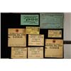 Image 1 : 9-VINTAGE RAILROAD PASSENGER TICKETS AND