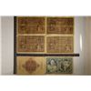 Image 2 : 6 GERMAN 20 MARK BILLS 1-1910, 1-1915 & 4-1918