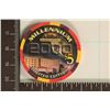 Image 2 : $5 RAILROAD PASS CASINO CHIP MILLENNIUM 2000