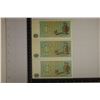 Image 2 : 3-1972 BURMA 1 KYAT CRISP UNC COLORIZED BILLS
