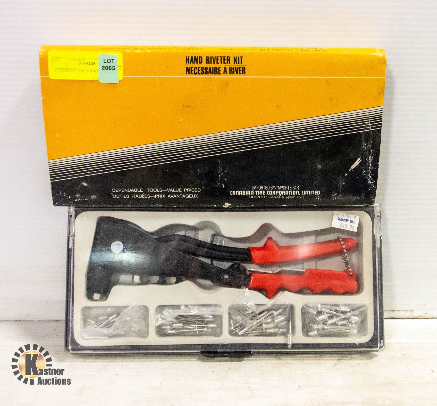 Canadian Magazine Rivet CANADIAN TIRE HAND RIVET KIT