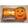 Image 1 : HALLOWEEN DECORATIONS/INFLATABLES- BOX LOT