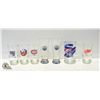 NHL TEAM BEER GLASSES/STEINS- LOT OF 7 ASSORTED