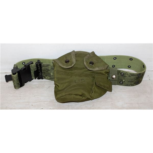 US MILITARY WATER BOTTLE BELT