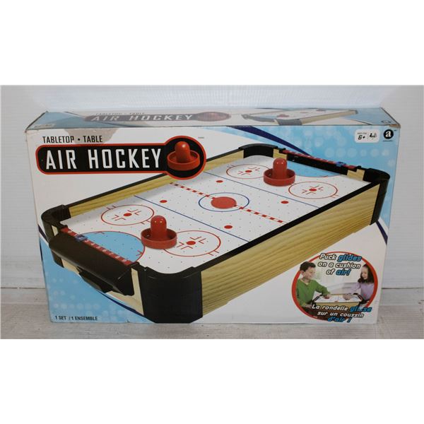 NEW IN BOX TABLETOP AIR HOCKEY GAME