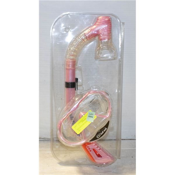 PRO SILICONE SNORKEL- NEW IN BOX