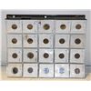 Image 1 : SHEET OF 20 PENNIES FROM THE 1940'S