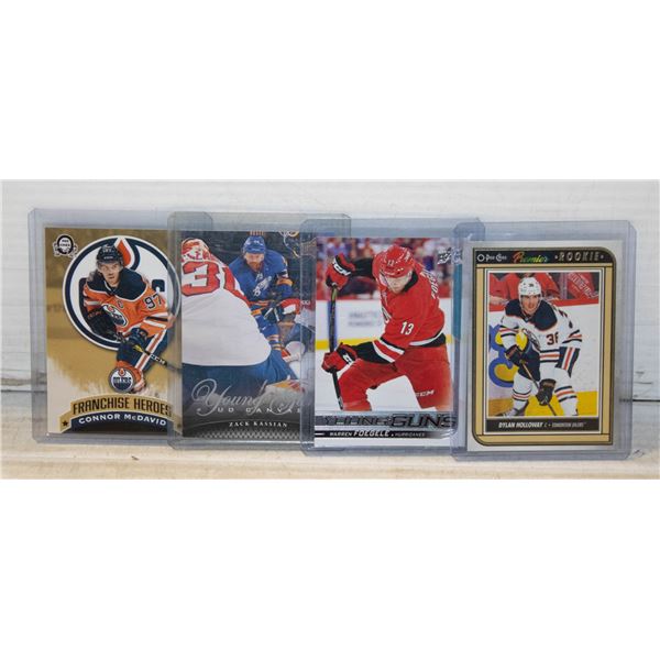 EDMONTON OILER ROOKIES PLUS MCDAVID/