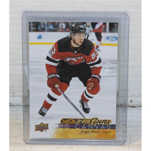 2017-18 UPPER DECK JESPER BRATT CANVAS