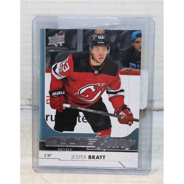 2017-18 UPPER DECK JESPER BRATT YOUNG GUNS