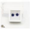 Image 1 : #154-HEATED BLUE SAPPHIRE GEMSTONE 3.05 CT