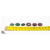 Image 1 : #129-GREEN EMERALD/RED RUBY GEMSTONE 83.40 CT
