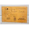 Image 1 : WWII CANADA SASKATCHEWAN RATION BOOK &