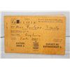 Image 1 : WWII CANADA SASKATCHEWAN RATION BOOK &