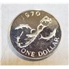Image 1 : 1970 SILVER BERMUDA $1 DOLLAR 29G COIN