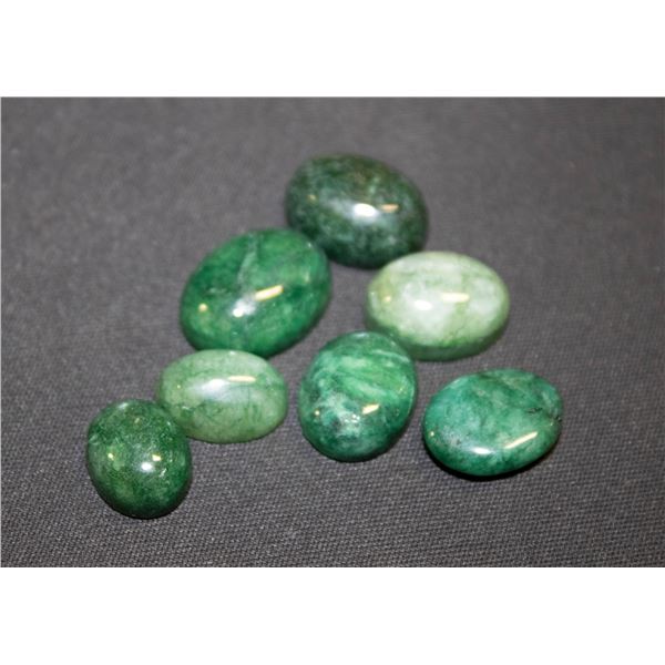 #67-GREEN EMERALD GEMSTONE 60.45 CT