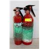 Image 1 : LOT OF TWO FIRE EXTINGUISHERS