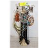 Image 1 : DECORATIVE JEWELLERY STAND WITH NECKLACES,