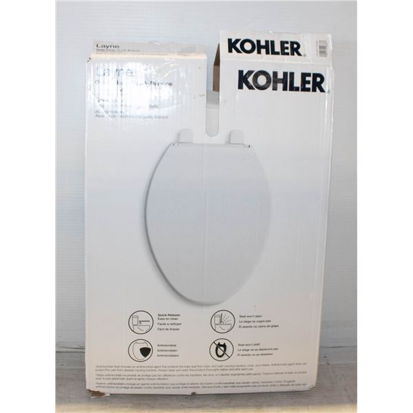 KOHLER LAYNE QUIET-CLOSE ELONGATED TOILET SEAT