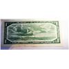 Image 2 : 25)  CANADIAN 1954 $1.00 BANKNOTE.