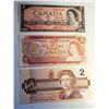 Image 1 : 24) $2.00 CANADIAN BANKNOTES FROM 1954, 1974 &