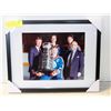 Image 1 : FRAMED OILERS STANLEY CUP PHOTO WITH GRETZKY