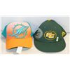 Image 1 : ESTATE EDMONTON ESKIMOS & MIAMI DOLPHINS HATS