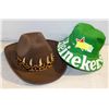 Image 1 : ESTATE HEINEKEN & FELT CHEETAH BAND HAT-ESTATE