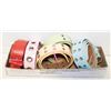 Image 1 : 5 LEATHER BELTS SIZE 32,34,36 & 38