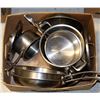 Image 1 : 9 PCS "SEARS" POTS & PANS - ESTATE