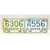 Image 1 : 1966 1967 MOTORCYCLE LICENSE PLATES