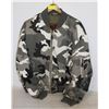 Image 1 : CAMO FLIGHT JACKET SIZE MEDIUM