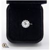Image 1 : #737-GRA CERTIFIED 1.00 CT ROUND MOISSANITE VVS D