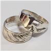 Image 1 : JP1106-606 SILVER LOT OF 2 RING