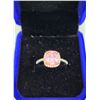 Image 2 : 925 SILVER OPEN ADJUSTABLE SIZE EXTRA FINE PINK CZ