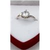 Image 2 : 925 SILVER OPEN ADJUSTABLE SIZE MOISSANITE RING